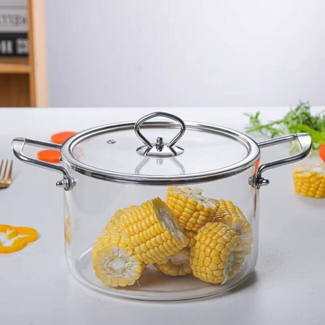 Olla de cristal reforzado 4.5L